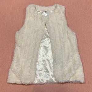 Open Front Sweater Vest